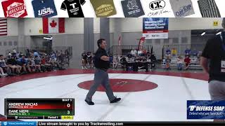 Mat 7 132 Andrew Macias Washington Red Vs Dane Niemi Minnesota Red [upl. by Llenrag]