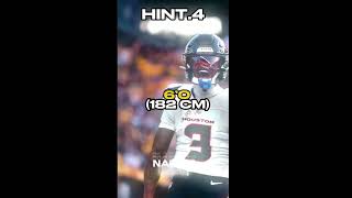 Guess The NFL Player🏈 PT5 shorts nfl guessthenflplayer sub [upl. by Frodin]