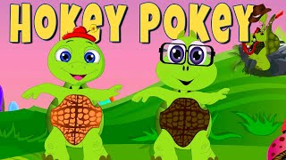 The Hokey Pokey  Kids Dance Song [upl. by Frannie523]