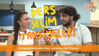 IstUdEnt TV  Ders Seçim Tavsiyeleri [upl. by Otreblig]