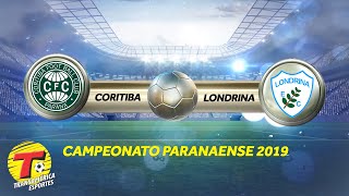 AO VIVO CORITIBA X LONDRINA TRANSAMÉRICA [upl. by Atnahsal239]