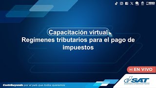 Regímenes tributarios para el pago de impuestos [upl. by Criswell]