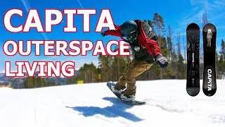 Capita Outerspace Living Snowboard Review [upl. by Ahsenauj]