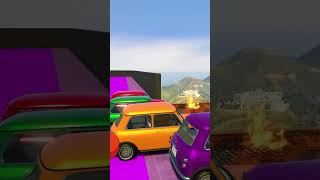 Os Smiling Critters CORRERAM na PISTA de FOGO do GTA V 😱 [upl. by Richmound]