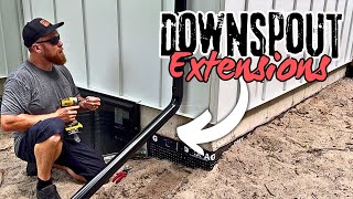 Protect Your Home with Downspout Extensions [upl. by Ibbor]