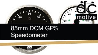 DCM 85mm GPS Speedometer [upl. by Aleck]