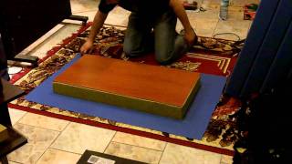 making broadband absorbers with Isover PT80 mineral wool [upl. by Yemane487]