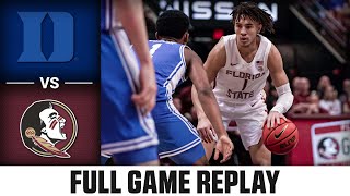 Duke vs Florida State Full Game Replay  202324 ACC Mens Basketball [upl. by Derzon27]