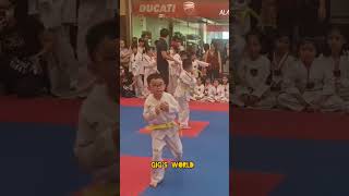 Taegeuk 1  First Competition poomsae taekwondo taegeuk competition form ampongan [upl. by Anifled]