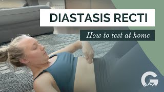 How to Test Diastasis Recti At Home [upl. by Rourke]