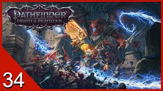 The Conundrum Cave  Pathfinder Wrath of the Righteous  Lets Play  34 [upl. by Chubb]