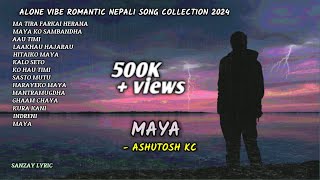 NEW NEPALI ROMANTIC NIGHT ALONE SONG COLLECTION 2024❤️ CHILL NEPALI SONG SAD VIBE NEPALI SONG❤️ [upl. by Ynaoj]