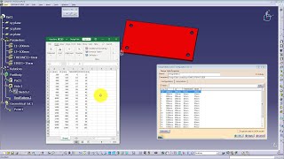 CATIA V5  KNOWLEDGEWARE BASICS  PARAMETERS FORMULAS AND DESIGN TABLES [upl. by Recneps]