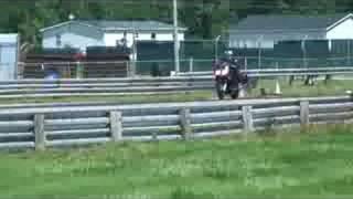 Yamaha FJR1300 At the 14 Mile Drag Strip [upl. by Namaj32]