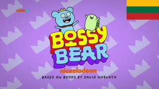 Oso Bossy Bear intro in Lithuanian Undubbed With Title voiceover  Lituano Título en Voz  Lietuvių [upl. by Cherian]