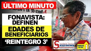 FONAVI REINTEGRO 3 LISTA 21 definen edades de beneficiarios rango a aplicar en el caso de herederos [upl. by Ajtak792]