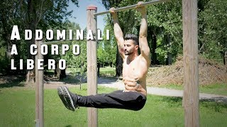 calisthenics  I 5 migliori esercizi per gli addominali [upl. by Ljoka]