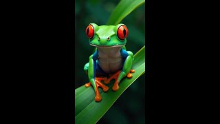 The Enigmatic Life of the RedEyed Tree Frog Nature’s Colorful Survivor [upl. by Nich570]