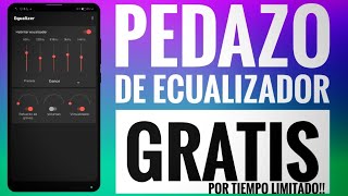 ¡Pedazo de ecualizador para tu Android [upl. by Sussman898]