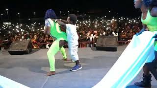 Spice Performance in Gambia with Short Boss  NEW Dancehall 2019 [upl. by Ahsiat]