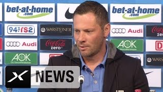 Pal Dardai optimistisch quotWunder schaffenquot  Hertha BSC  Borussia Dortmund [upl. by Lainad]