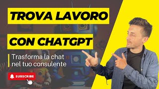 CHATGPT per TROVARE LAVORO 5 esempi [upl. by Yorick]