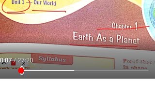 ICSE class 9 Geography chapter 1 Earth as a Planet [upl. by Ditter178]