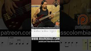 Agosto – Héroes del Silencio  Cover en bajo Maurobass rock coverbajo basscover [upl. by Asselam597]