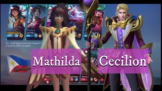 MLBB  Mathilda  Cecilion  In one game  S32 [upl. by Reger]