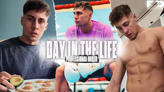 A Day in the Life Professional Boxer  MY FIRST VLOG [upl. by Jena]