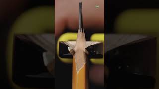 pencil sharpener satisfyingvideo experiment macro [upl. by Ahtabat]