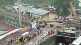 Huge pile up  Crash  2017 Macau Grand Prix  FIA GT World Cup [upl. by Unity]