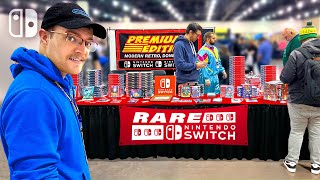 This Booth was PACKED with RARE Switch Games [upl. by Natascha667]