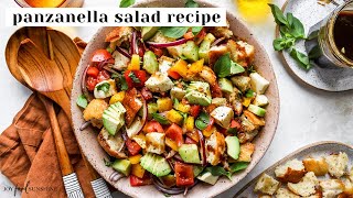 How to Make Panzanella Salad [upl. by Nels841]