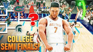 COLLEGE SEMI FINAL GAME Kaygiannis Dropping 40 2K22 Ep3 [upl. by Nonnahsed]