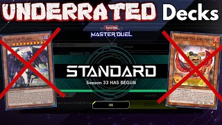 Top 5 Most UNDERRATED Master Duel Decks for September [upl. by Eiramanna]