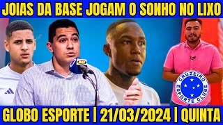 JOAO PEDRO TÁ FORA DO CRUZEIRO DIRETOR DO CRUZEIRO ABRE O JOGO EM POLEMICA  GLOBO ESPORTE MG [upl. by Enorej]