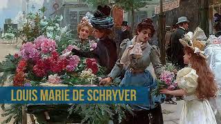 Louis Marie de Marie de Schryver ✽French Romantic artist 18621942 [upl. by Panayiotis]