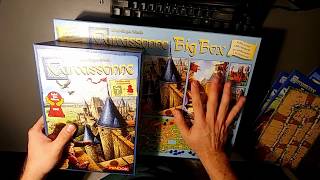 Carcassonne Big Box in smaller box [upl. by Edmunda]