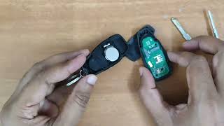 Ford ecosport keyless entry remote battery replacement [upl. by Sleinad]