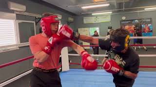 Loris Reich vs KOstya Kulish sparring Switzerland [upl. by Pascale548]