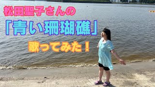 松田聖子さんの「青い珊瑚礁」を歌ってみた。ミュージック・ビデオ風 松田聖子 松田聖子青い珊瑚礁青い珊瑚礁 歌ってみた動画 夏休み 夏に聴きたい曲 [upl. by Maddi]