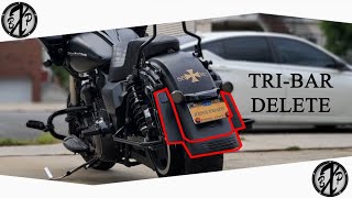 How to Remove the TriBar on your 14  20 Road Glide Bagger Surgery [upl. by Moina]