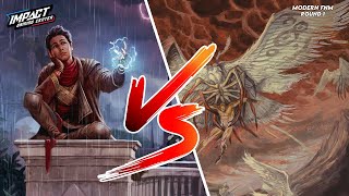 Mono White Control Jack VS Ruby Storm Keegan PAPER  Modern FNM at Impact Gaming Center [upl. by Adil]