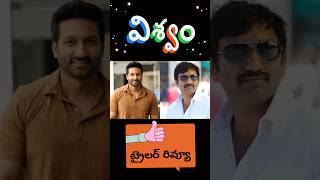 విశ్వం మూవీ ట్రైలర్ రివ్యూ 1 viswam viswam movie gopichand sreenuvaitla vennelakishore sunil [upl. by Castra]