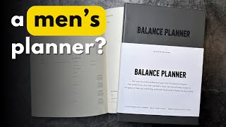 The Best Planner For Men The Balance Planner from Mind Journal [upl. by Claretta806]