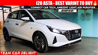 Hyundai i20 Asta  Walkaround Review with On Road Price  i20 2021 [upl. by Dupre]