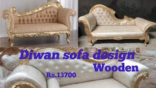 Modern Divan Sofa Set Design  Wooden Diwan Design  Chaise lounge Design  Designer Deewan Sofa [upl. by Hindorff82]