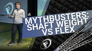 SHAFT WEIGHT vs FLEX  What Is Most Important In Choosing A Shaft [upl. by Atrebor382]