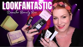 UNBOXING LOOKFANTASTIC DECEMBER 2023 BEAUTY SUBSCRIPTION BOX [upl. by Raul]